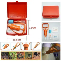 kudh products Outdoor Camping Survivor Venom Extractor, First Aid Kit for Snake bees Bite Kit First Aid Kit-picture-10