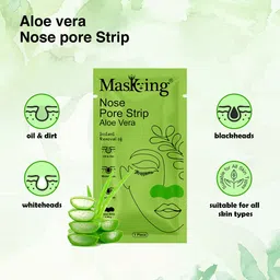 masking Paper, Microfibre Blackhead Remover Strips image 3