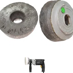 surie polex Shanti Round Synthetic No. 2 Abrasives Polishing for Marble, Granite,Terrazzo, Stone Polyamade (Pack Of 1) Synthetic No. 2 Metal Polisher-picture-12