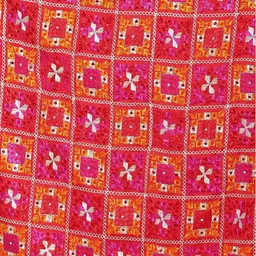 Moda Chales Embroidered Dupatta with Phulkari image 2