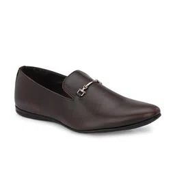 San Frissco Men Round Toe Slip On Formal Shoes image 2