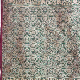 House of Pataudi Woven Design Banarasi Saree With Blouse Piece image 2