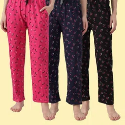 anixa Pack of 3 Women Pyjama-picture-29