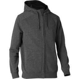 domyos Mens Cotton Fleece Gym Hoodie Zip Jacket 540- Dark Grey-picture-27