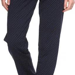 weboasis Women Checkered Dark Blue Track Pants-picture-48