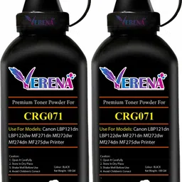 verena Ultra Dark Toner Powder Compatible For CF071 Toner Cartridges 2Pic (100Gm Each) Black - Twin Pack Ink Toner Powder-picture-26