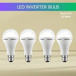 syara 15W Rechargeable Emergency Inverter LED Bulb, Upto 4 Hours Battery For HomeCX166 4 hrs Bulb Emergency Light-picture-14