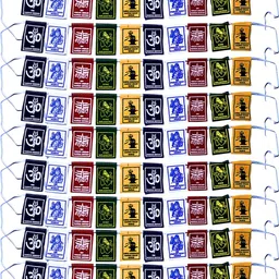 buddha collection Om Namah Shivay Prayer Flag for Bike, Scooty, Cycle, Home & Office Decor Double Sided Wind Outdoor Flag-picture-30