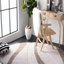Shopgallery Brown & Beige Geometric Anti-Skid Carpet-picture-38