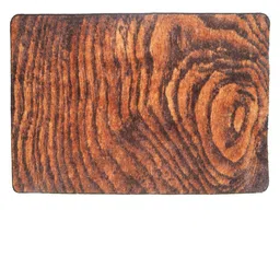 BIANCA Brown & Beige Abstract Anti Skid Rug Carpet image 2