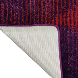 BIANCA Plum Red & Purple Non-slip Rug Carpet image 3