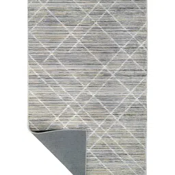 Sapana Carpet-Mats Rio Grey & Beige Printed Anti Skid Rectangle Contemporary Carpet image 3