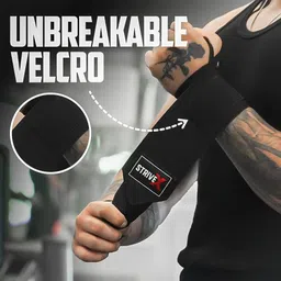 strivex Professional Wrap Band ,Strap For Gym and Fitness Wrist Support-picture-29