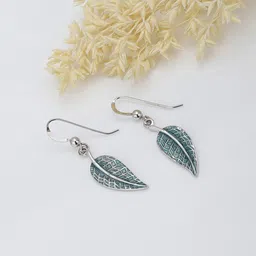 VANBELLE Leaf Shaped Drop Earrings-picture-18