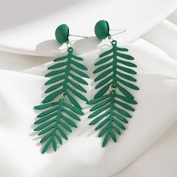 MYKI Gold-Plated Contemporary Drop Earrings-picture-24