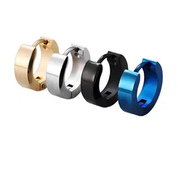 KARISHMA KREATIONS Set Of 4 Circular Hoop Earrings-picture-40