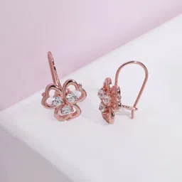 GIVA 925 Sterling Silver Rose Gold-Plated Earrings-picture-27