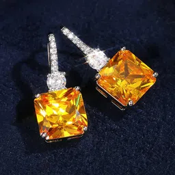 Designs & You Silver-Plated Floral Studs Earrings-picture-34