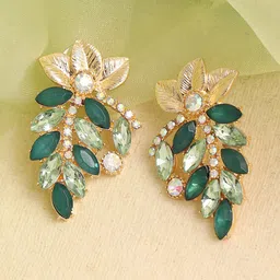 DressBerry Gold Plated Drop Earrings image 1