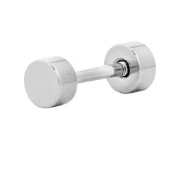 Roadster Silver-Toned Contemporary Studs Earrings image 4