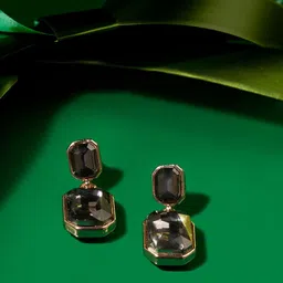 AMI Gold-Plated Contemporary Studs image 1