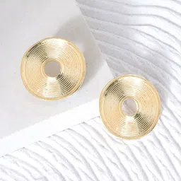 JOKER & WITCH Gold Plated Studs Earrings-picture-26