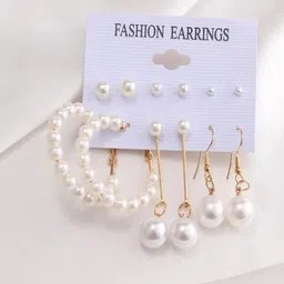 ANNA CREATIONS Set Of 6 Contemporary Earrings-picture-37