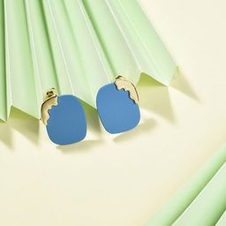 DressBerry Gold & Blue Gold Plated Studs Earrings-image-18