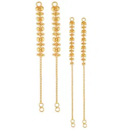 Vighnaharta Gold-Plated Classic Ear Cuff image 3