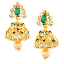 Estele Classic Jhumkas Earrings image 3
