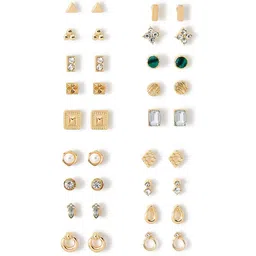 Accessorize Set of 20 Classic Stud Earrings image 3