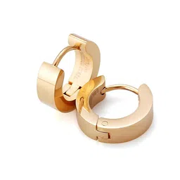 KARISHMA KREATIONS Unisex Set Of 6 Contemporary Hoop Earrings image 3