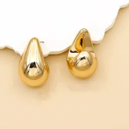 Krelin Gold Plated Stainless Steel Drop Earrings image 5