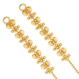 Vighnaharta Set Of 2 Gold-Plated Classic Ear Cuffs image 4