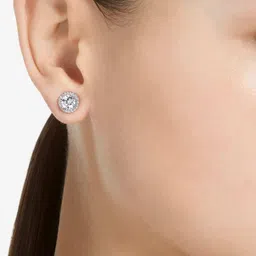 SWAROVSKI White Contemporary Studs Earrings image 5
