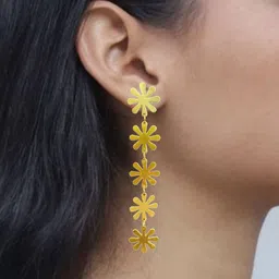 UnfoldSelf Contemporary Drop Earrings image 4