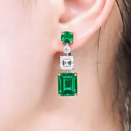 Designs & You Silver Plated Drop Earrings image 2