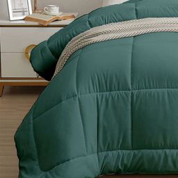 MYTRIDENT Green Mild Winter Single Bed Comforter-picture-0