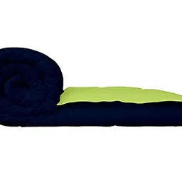 Comfowell Green & Blue Heavy Winter 110 GSM Double Bed Comforter-picture-18