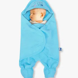 POKORY Unisex Kids Blue Soft Warm Wrapper Cover-picture-13