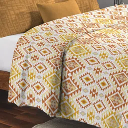 MYTRIDENT Feather Tales Mild Winter 150 GSM Pure Cotton Double Bed Comforter-picture-8