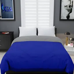 Comfowell Blue & Grey Heavy Winter 233 GSM Single Bed Quilt image 3