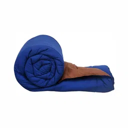 Comfowell Blue & Brown Mild Winter 110 GSM Single Bed Comforter image 2