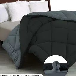 Comfowell Black & Grey Heavy Winter 233 GSM Double Bed Comforter image 3