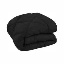 Comfowell Grey & Black Microfiber Heavy Winter 233 GSM Single Bed Comforter image 4