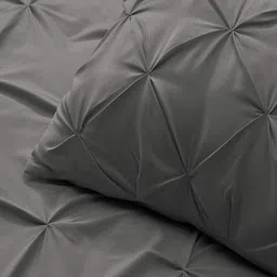 THE WHITE MOSS Grey Microfiber AC Room 600 GSM Single Bed Comforter image 4