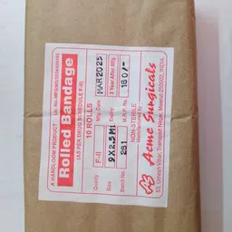 easyaid Cotton Bandage 14 x 2.5 Mtr for Wound Dressing, First Aid, Clinic & Hospital Use Non-Sterile Gauge Roll image 5