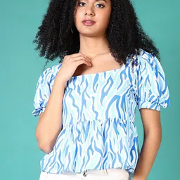 V-Mart Women Peplum Crop Top-picture-22