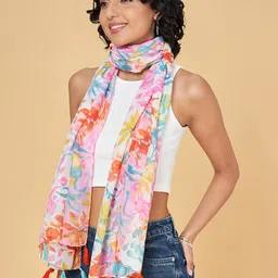 Honey by Pantaloons Floral Printed Scarf image 3