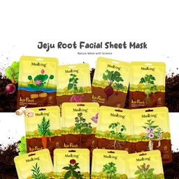 MasKing Jeju Root Facial Sheet Mask - 20 gm image 2